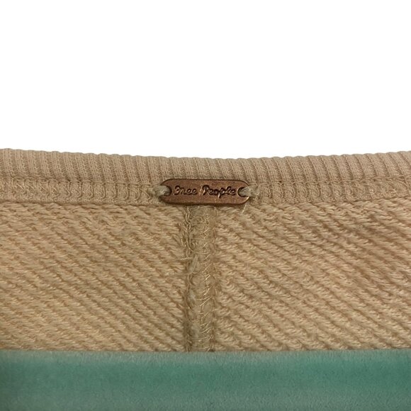 Free People Senorita Crop Embroidered Puff Sleeve Pullover - Picture 4 of 8